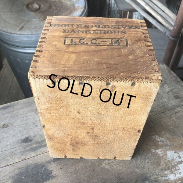 画像13: Vintage Wood Box HERCULES POWDER NO.2 10LB (M887) (13)