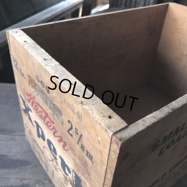 画像11: Vintage Wood Box Western Xpert LOADED SHOT SHELLS (M886) (11)