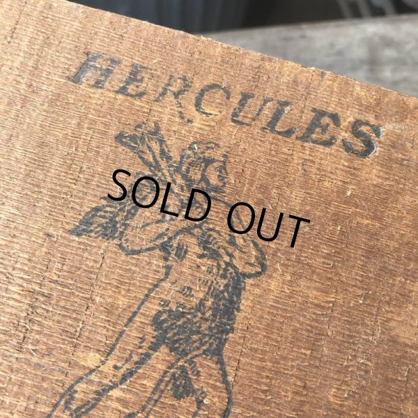 画像8: Vintage Wood Box HERCULES POWDER NO.2 10LB (M887) (8)