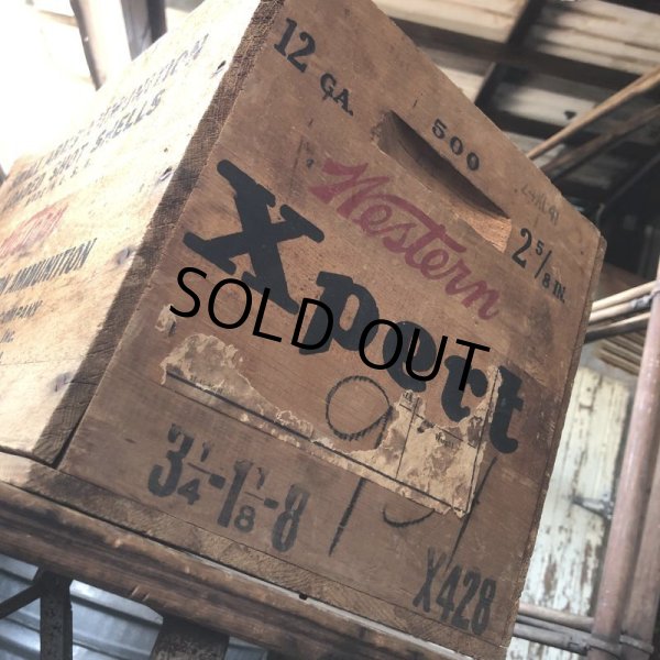 画像10: Vintage Wood Box Western Xpert LOADED SHOT SHELLS (M886) (10)