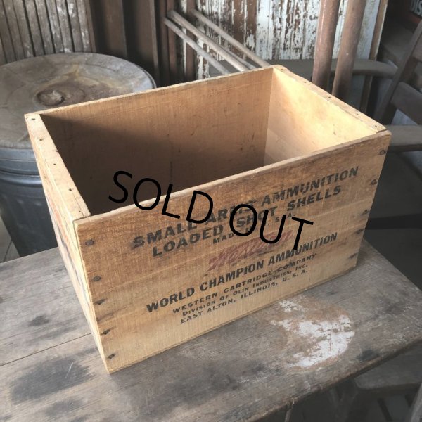 画像7: Vintage Wood Box Western Xpert LOADED SHOT SHELLS (M886) (7)