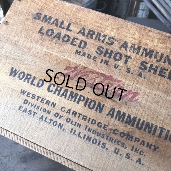 画像8: Vintage Wood Box Western Xpert LOADED SHOT SHELLS (M886) (8)