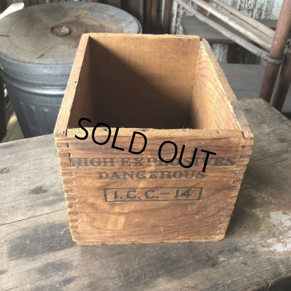 画像11: Vintage Wood Box HERCULES POWDER NO.2 10LB (M887) (11)