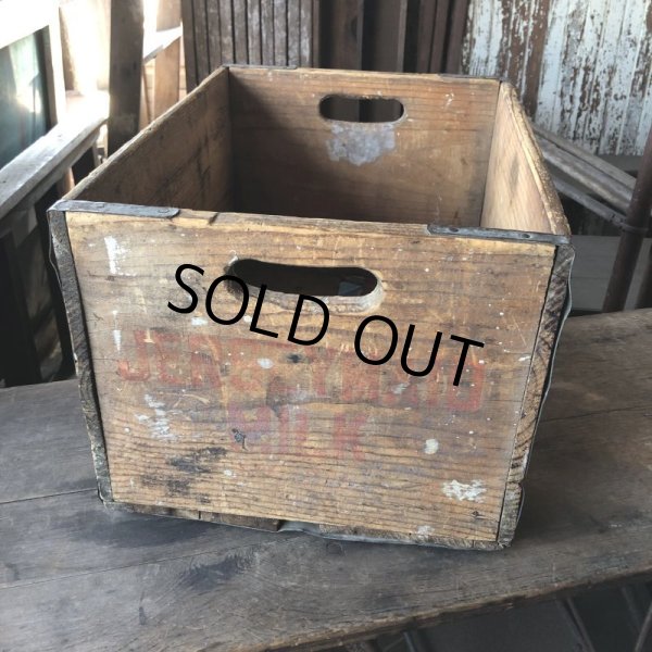 画像3: Vintage Wood Box JERSEYMAIO MILK (M889) (3)