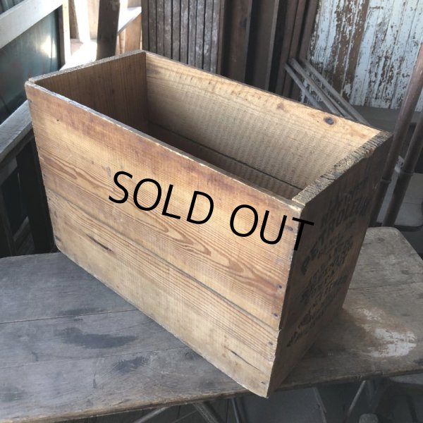 画像3: Vintage Wood Box REFINED PETROLEUM 65 Net lbs (M890) (3)