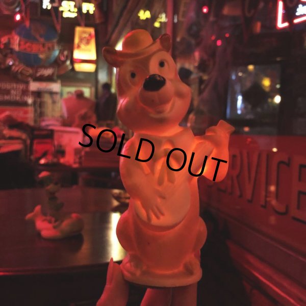 画像9: Vintage Rubber Doll Bear Lamp (M894) (9)