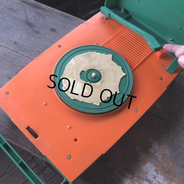 画像9: 70s Vintage Looney Tunes Bugs Bunny Janex D.J. Phonograph JUNK (M896) (9)