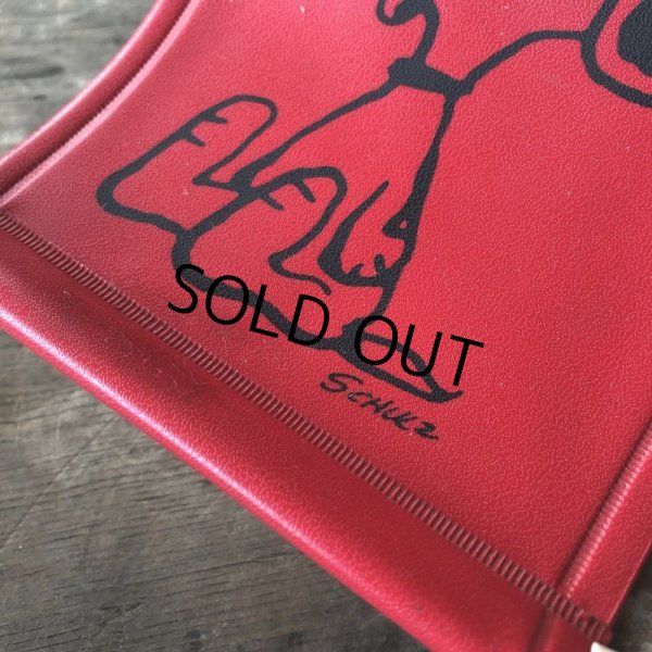 画像7: 70s Vintage Snoopy Sling Lounge Lawn Doll Chair Red (M898) (7)