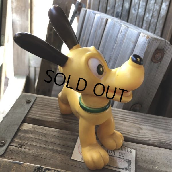 画像4: Vintage Japan Disney Pluto Rubber Doll (M936) (4)