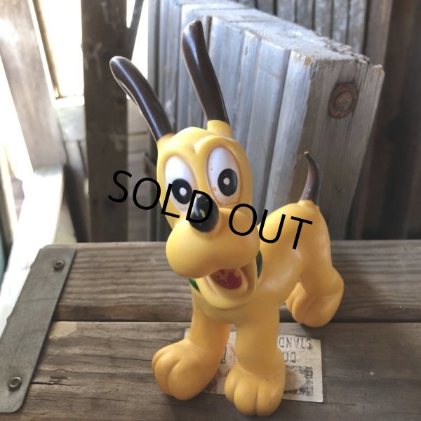 画像5: Vintage Japan Disney Pluto Rubber Doll (M936) (5)