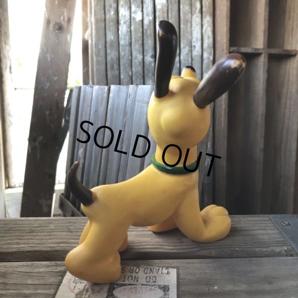 画像3: Vintage Japan Disney Pluto Rubber Doll (M936) (3)