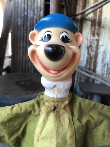 画像4: Vintage Knickerbocker Hand Puppet Hanna Barbera Yogi Bear (M944) (4)