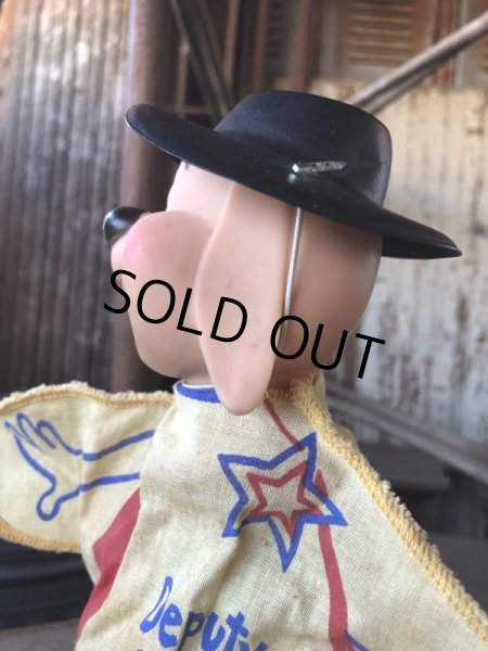 画像13: Vintage Hand Puppet Terrytoons Deputy Dawg (M945) (13)