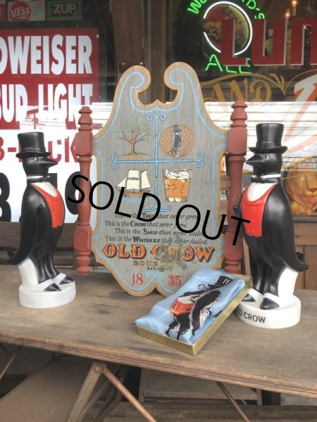 画像14: 70s Vintage OLD CROW Kentucky Whiskey Vinyl Doll Large Size (M950) (14)