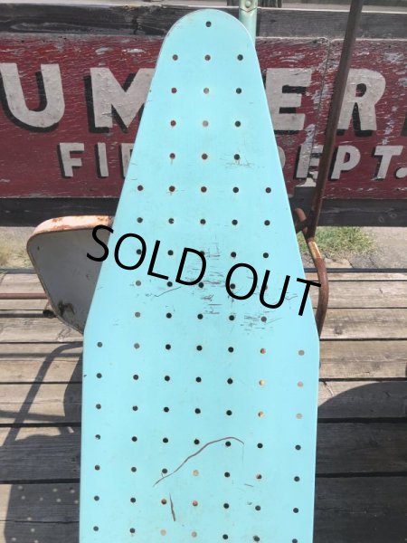 画像5: Vintage Metal Ironing Board Table (C078) (5)