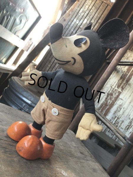 画像3: 30s Antique Mickey Mouse Knickerbocker Doll (M955)  (3)
