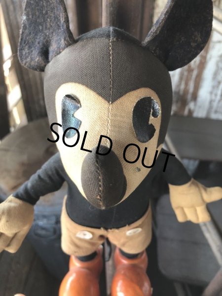 画像11: 30s Antique Mickey Mouse Knickerbocker Doll (M955)  (11)