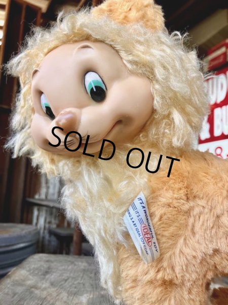 画像2: 50s Vintage IDEAL It's A Wonderful Toy LION Rubber Face Doll (M956)  (2)