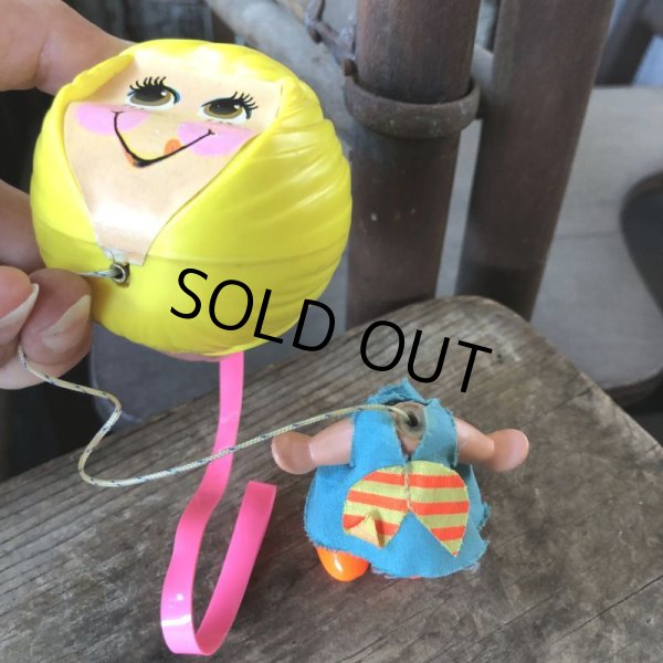 画像10: 1971 Vintage Mattel Talk Ups Pull String Talking Doll Works (M957)  (10)