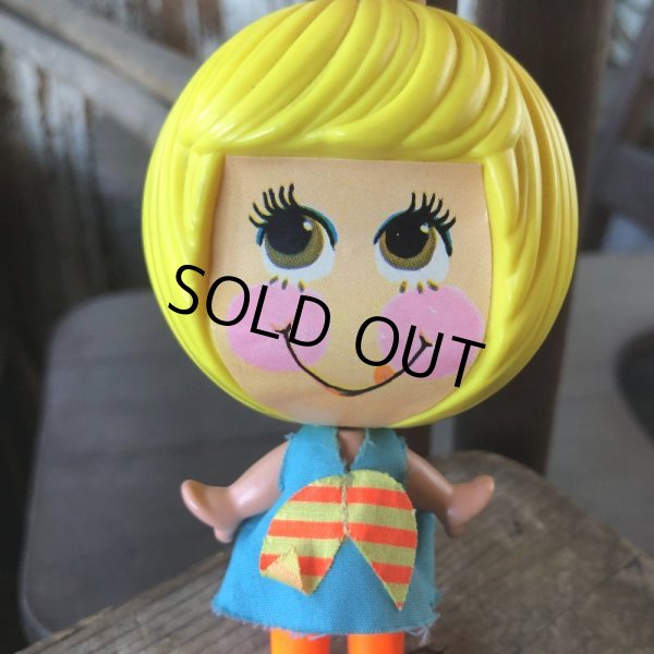 画像7: 1971 Vintage Mattel Talk Ups Pull String Talking Doll Works (M957)  (7)