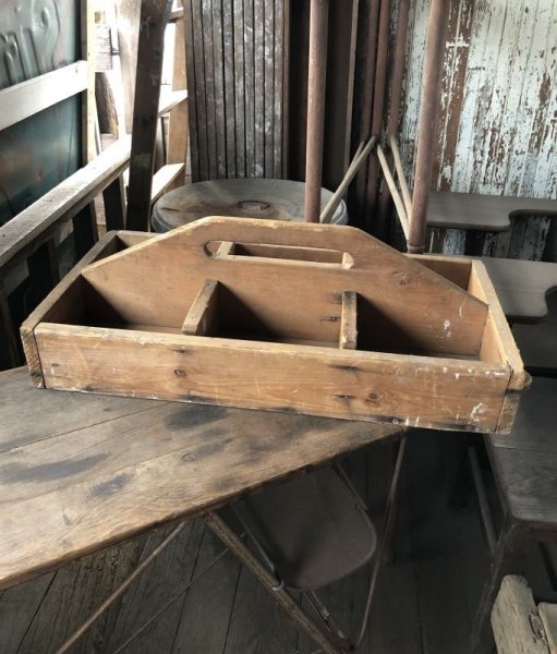 画像6: Vintage Wood Tool Caddy (M961) (6)