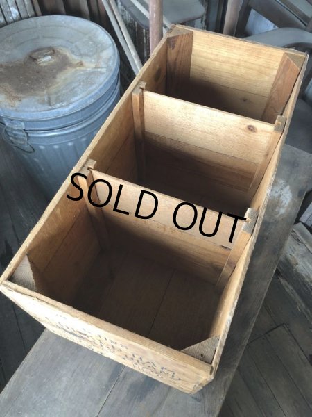 画像12: Vintage Advertising Wooden Crate Wood Box Cooked Ham Krakus Brand (M960) (12)