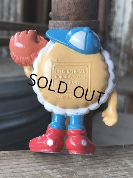 画像5: Vintage IHOP Pancake Kids Meal Toy Chocolate Chip Charlie PVC (M969) (5)