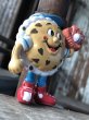 画像4: Vintage IHOP Pancake Kids Meal Toy Chocolate Chip Charlie PVC (M969) (4)
