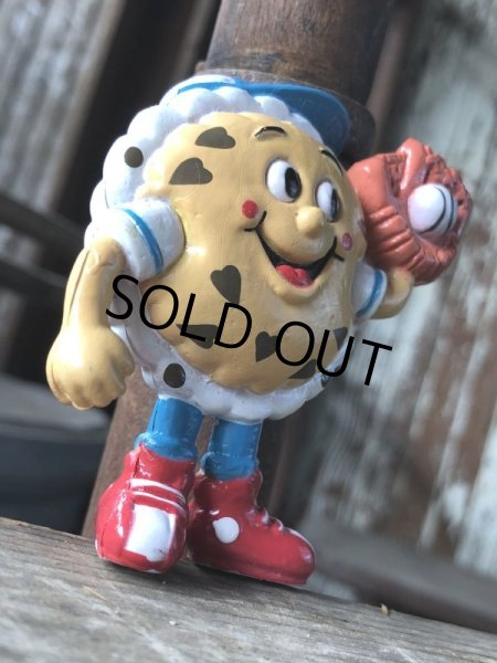 画像4: Vintage IHOP Pancake Kids Meal Toy Chocolate Chip Charlie PVC (M969) (4)