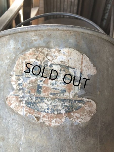 画像10: Vintage Metal Bucket Pail (M976) (10)