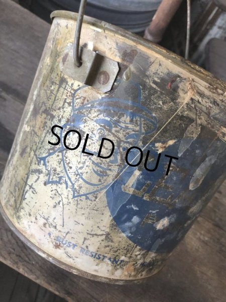 画像9: Vintage Leaktite Paint Bucket Pail (M973) (9)