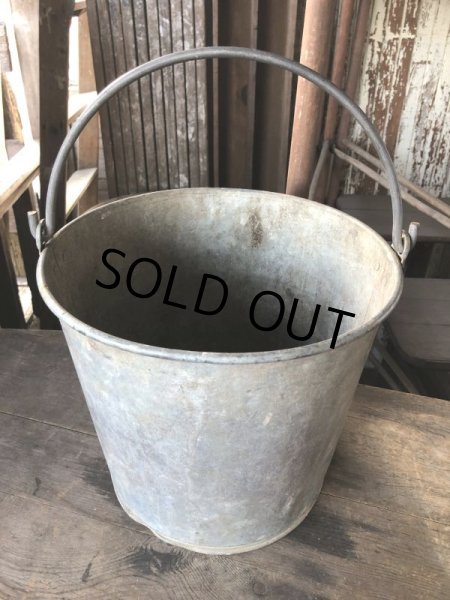 画像3: Vintage Metal Bucket Pail (M976) (3)