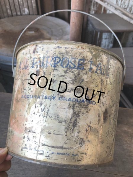 画像10: Vintage Leaktite Paint Bucket Pail (M973) (10)