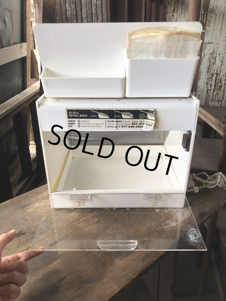 画像8: Vintage Advertising GO NUTS Countertop Dispenser Lighted Display Case (M980) (8)