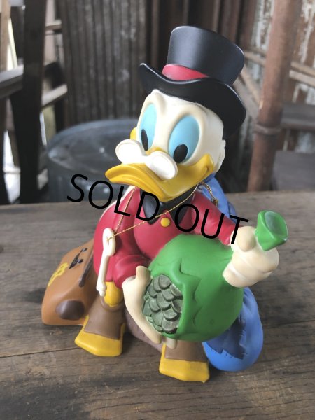画像2: 80s Bullyland Disney Scrooge McDuck Coin Bank (M981)  (2)