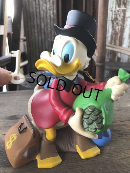 画像9: 80s Bullyland Disney Scrooge McDuck Coin Bank (M981)  (9)
