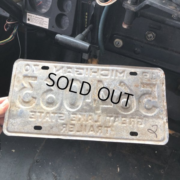 画像3: 70s Vintage American License Number Plate / MICHIGAN 564-063 (M874) (3)