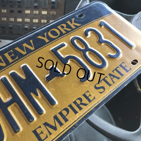 画像2: Vintage American License Number Plate / NEW YORK GHM-5831 (M862) (2)