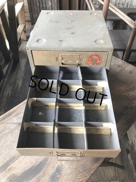 画像6: Vintage Union Chests 4 Drawer Mettal Tool Cabinet (M993)  (6)