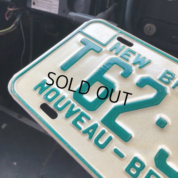 画像2: 70s Vintage Canada License Number Plate / NEW BRUNSWICK T62-301 (M851) (2)