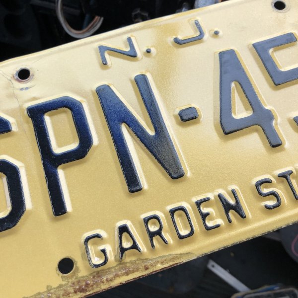 画像2: Vintage American License Number Plate / N.J. SPN-451 (M876) (2)