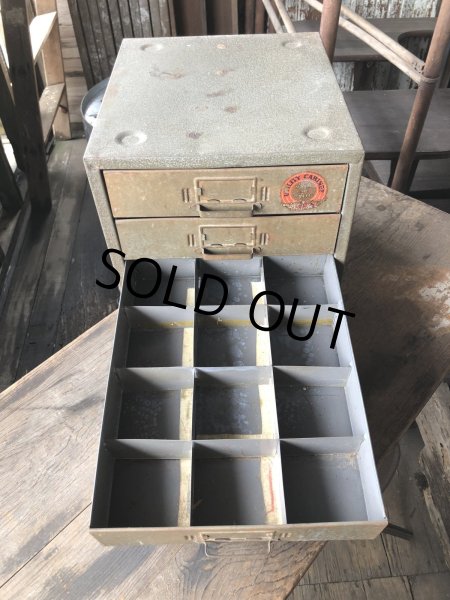 画像7: Vintage Union Chests 4 Drawer Mettal Tool Cabinet (M993)  (7)