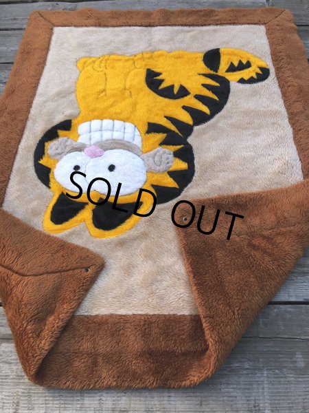 画像14: Vintage Garfield Blanket Tapestry Hard to Find ☆ (M994)  (14)
