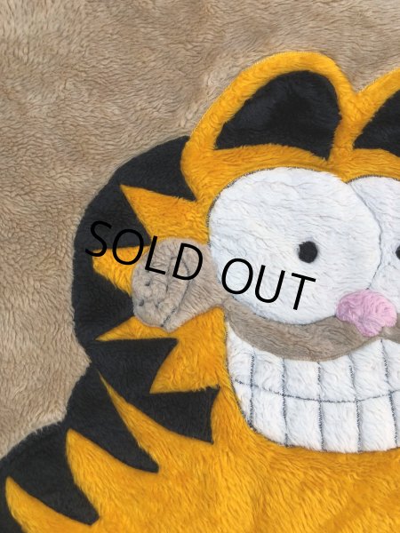 画像4: Vintage Garfield Blanket Tapestry Hard to Find ☆ (M994)  (4)