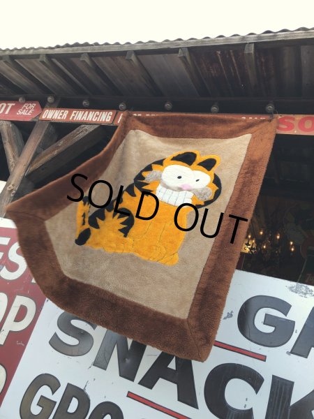 画像16: Vintage Garfield Blanket Tapestry Hard to Find ☆ (M994)  (16)