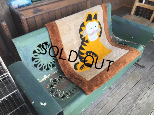 画像18: Vintage Garfield Blanket Tapestry Hard to Find ☆ (M994)  (18)