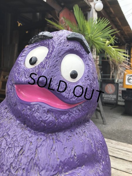 画像6: Vintage SETMAKERS McDonald's U.S.A Grimace Playland Statue Hard to Find ☆ (M995)  (6)