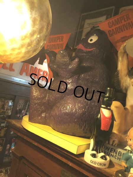 画像18: Vintage SETMAKERS McDonald's U.S.A Grimace Playland Statue Hard to Find ☆ (M995)  (18)