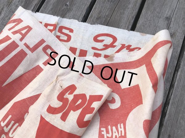 画像13: Vintage Advertising Planters Peanuts Store Display Cloth Banner Sign (M998)  (13)