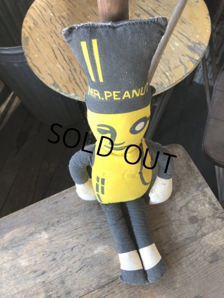 画像2: Vintage Mr Peanut Cloth Pillow Doll (M998)  (2)